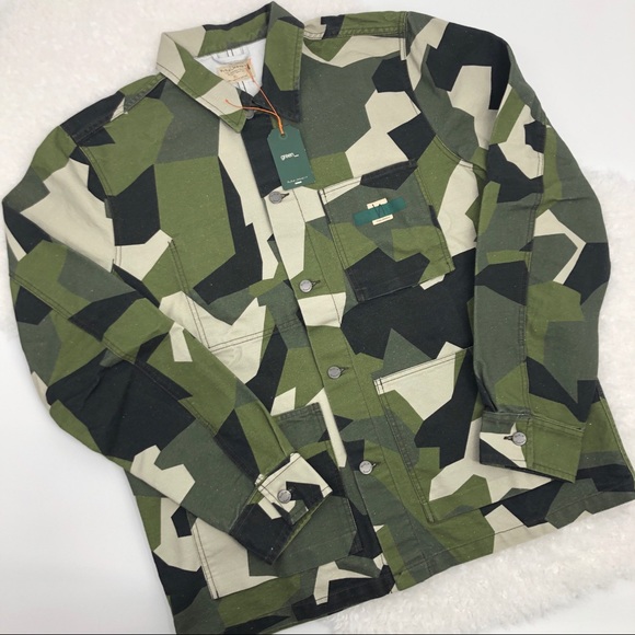 NWT Nudie Jeans Men’s Paul Swedish Camo Jacket - Picture 6 of 7